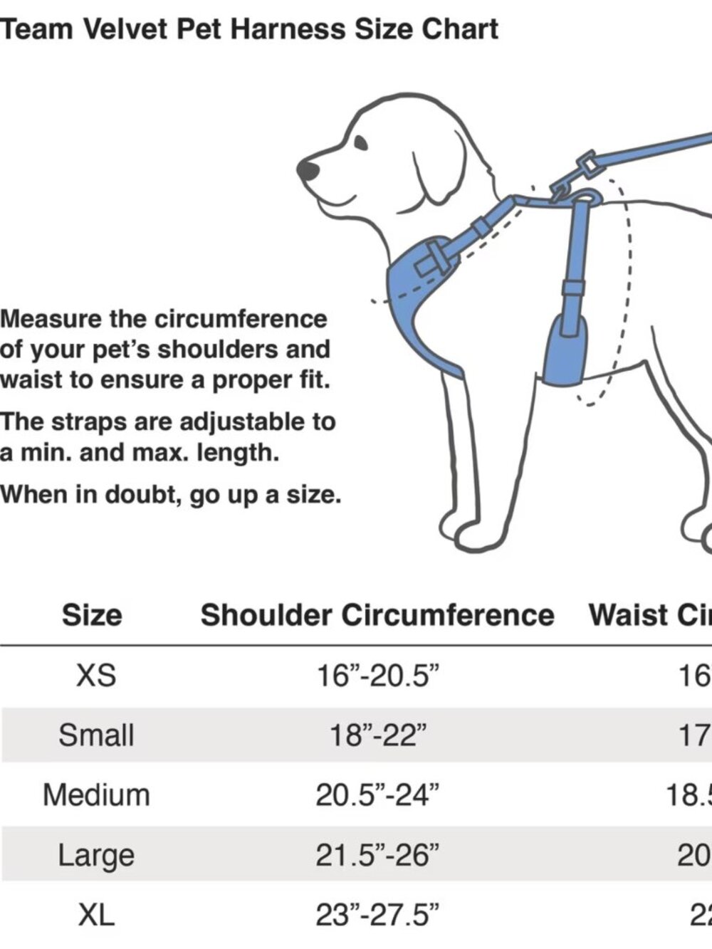 Buffalo Bills Dog Harness - Picture 2 of 3